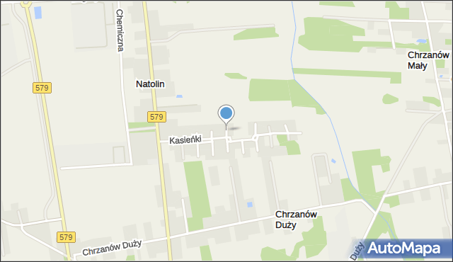 Natolin gmina Grodzisk Mazowiecki, Wandy, mapa Natolin gmina Grodzisk Mazowiecki