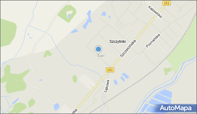 Świdwin, Warszawska, mapa Świdwin