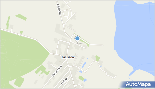 Taciszów, Wąska, mapa Taciszów