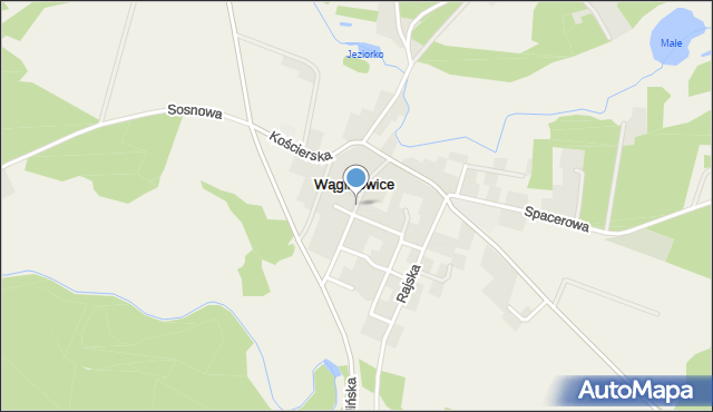 Wąglikowice, Wąglikowice, mapa Wąglikowice