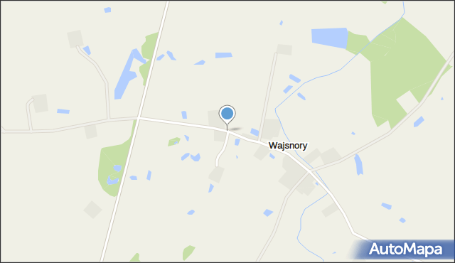 Wajsnory, Wajsnory, mapa Wajsnory