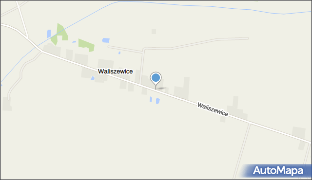 Waliszewice, Waliszewice, mapa Waliszewice