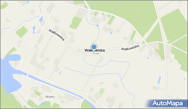 Wałkowiska, Wałkowiska, mapa Wałkowiska