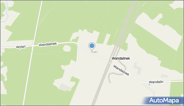 Wandalinek, Wandalinek, mapa Wandalinek