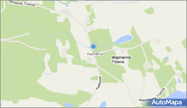 Wapniarnia Trzecia, Wapniarnia Trzecia, mapa Wapniarnia Trzecia