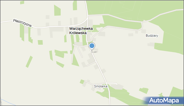 Warząchewka Królewska, Warząchewka Królewska, mapa Warząchewka Królewska