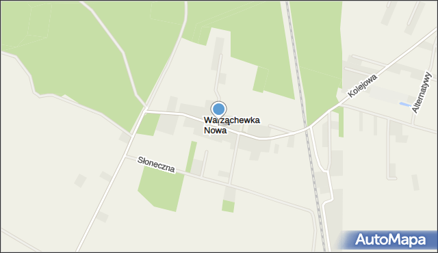 Warząchewka Nowa, Warząchewka Nowa, mapa Warząchewka Nowa