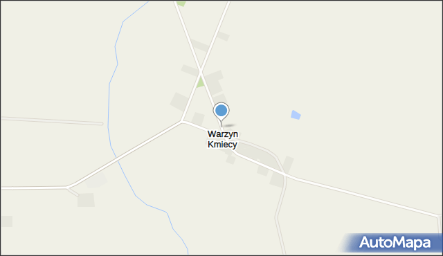 Warzyn Kmiecy, Warzyn Kmiecy, mapa Warzyn Kmiecy