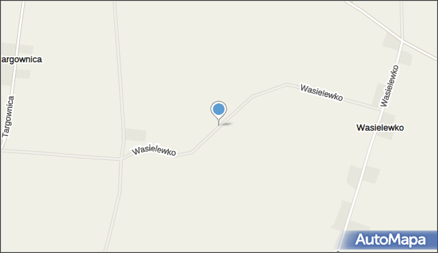 Wasielewko, Wasielewko, mapa Wasielewko