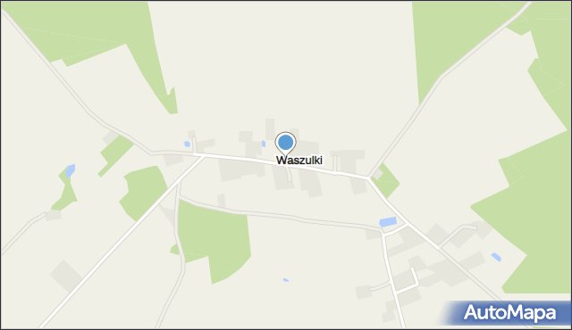 Waszulki, Waszulki, mapa Waszulki