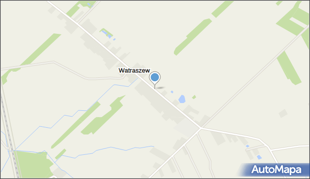 Watraszew, Watraszew, mapa Watraszew