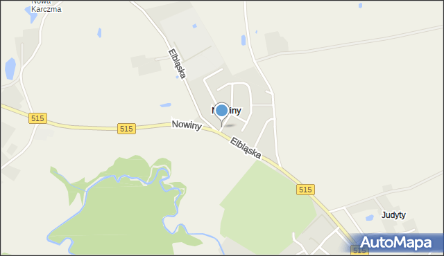 Dzierzgoń, Westerplatte, mapa Dzierzgoń