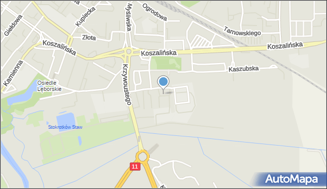 Kołobrzeg, Wenedów, mapa Kołobrzegu