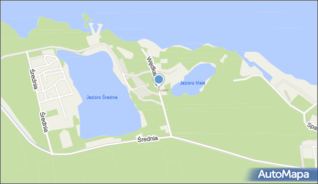 Turawa, Wędkarska, mapa Turawa