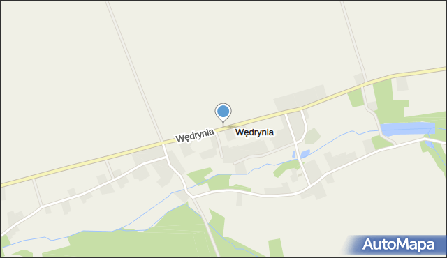 Wędrynia, Wędrynia, mapa Wędrynia