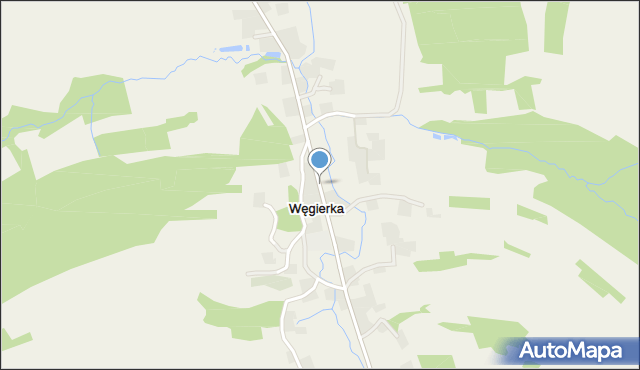 Węgierka, Węgierka, mapa Węgierka