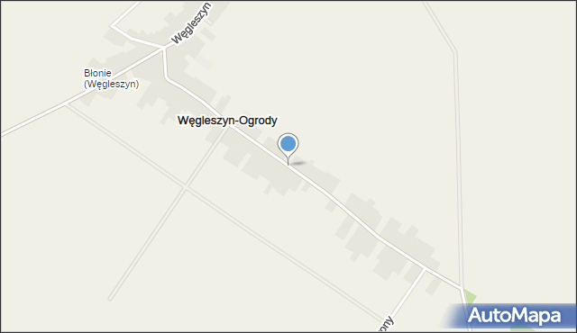 Węgleszyn-Ogrody, Węgleszyn-Ogrody, mapa Węgleszyn-Ogrody