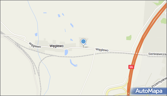 Węglewo gmina Żmigród, Węglewo, mapa Węglewo gmina Żmigród