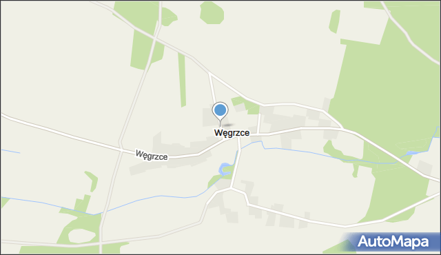 Węgrzce gmina Wińsko, Węgrzce, mapa Węgrzce gmina Wińsko