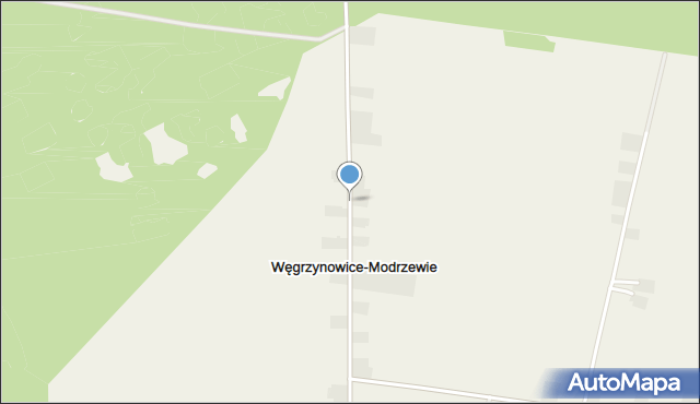 Węgrzynowice-Modrzewie, Węgrzynowice-Modrzewie, mapa Węgrzynowice-Modrzewie