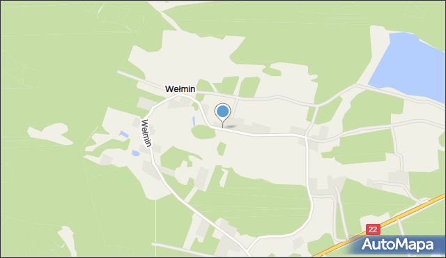 Wełmin, Wełmin, mapa Wełmin