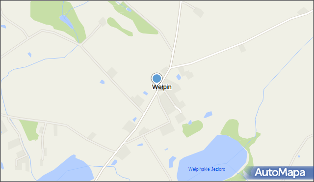 Wełpin, Wełpin, mapa Wełpin