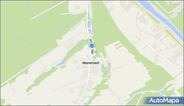 Weremień, Weremień, mapa Weremień