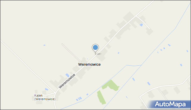 Weremowice, Weremowice, mapa Weremowice