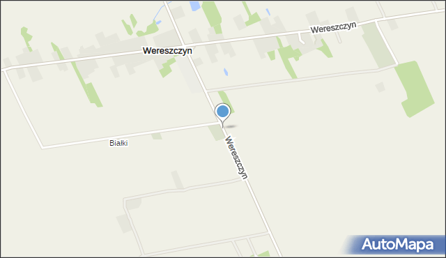 Wereszczyn, Wereszczyn, mapa Wereszczyn