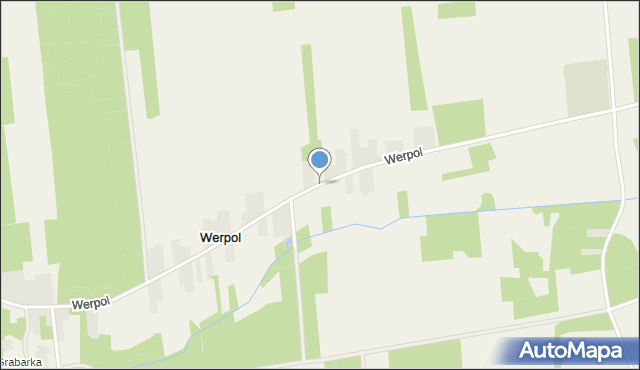Werpol, Werpol, mapa Werpol