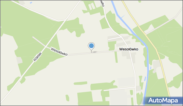 Wesołówko, Wesołówko, mapa Wesołówko