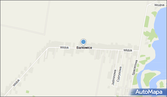 Barkowice, Widok, mapa Barkowice