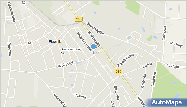 Gniezno, Wiosny Ludów, mapa Gniezna