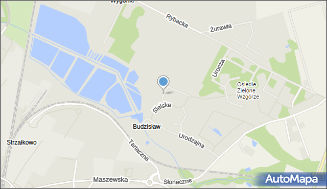 Goleniów, Wiejska, mapa Goleniów