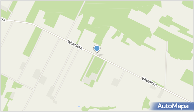 Hanna, Wisznicka, mapa Hanna