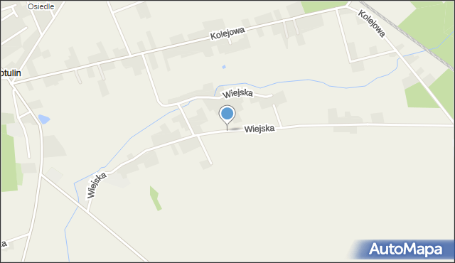 Kotulin gmina Toszek, Wiejska, mapa Kotulin gmina Toszek