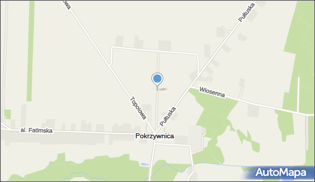 Pokrzywnica powiat pułtuski, Wierzbowa, mapa Pokrzywnica powiat pułtuski