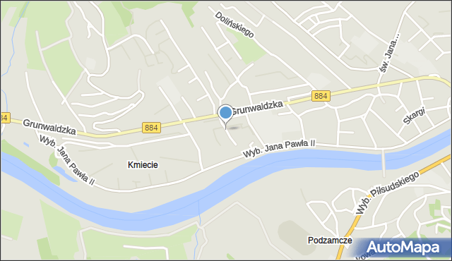 Przemyśl, Wieniawskiego Henryka, mapa Przemyśla