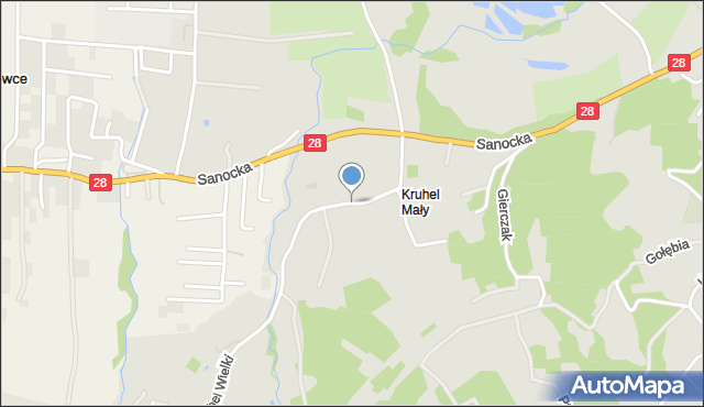 Przemyśl, Witoszyńska, mapa Przemyśla