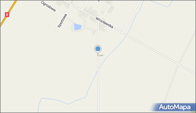 Pustków Wilczkowski, Wiktoriańska, mapa Pustków Wilczkowski