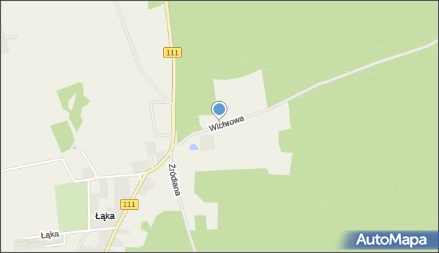 Racimierz gmina Stepnica, Wichrowa, mapa Racimierz gmina Stepnica