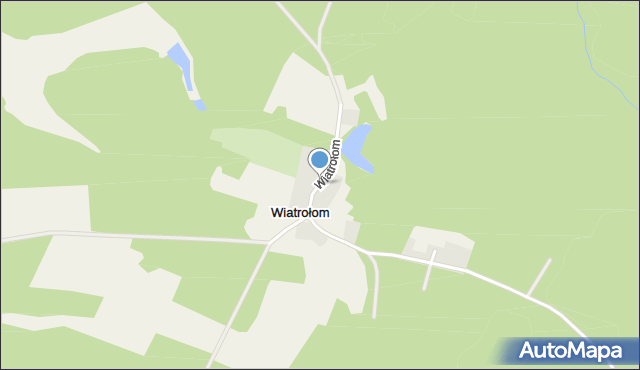 Wiatrołom, Wiatrołom, mapa Wiatrołom