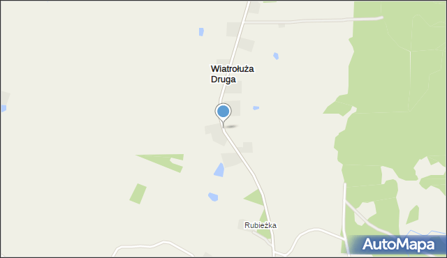 Wiatrołuża Druga, Wiatrołuża Druga, mapa Wiatrołuża Druga