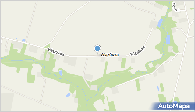 Wiązówka gmina Wyszogród, Wiązówka, mapa Wiązówka gmina Wyszogród