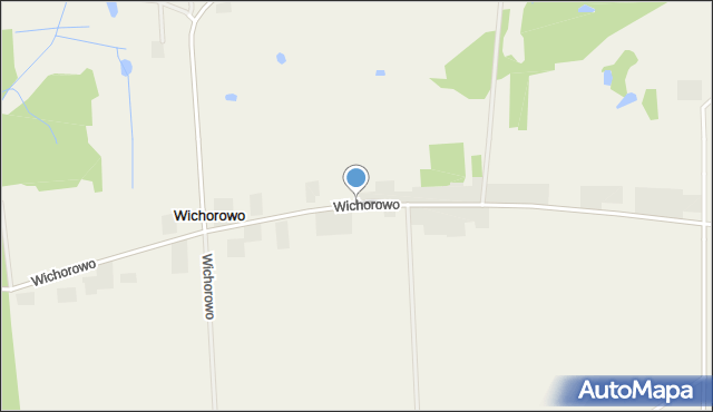 Wichorowo, Wichorowo, mapa Wichorowo