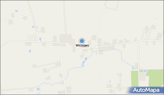Wichowo, Wichowo, mapa Wichowo