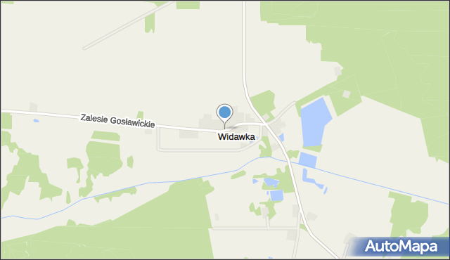 Widawka, Widawka, mapa Widawka