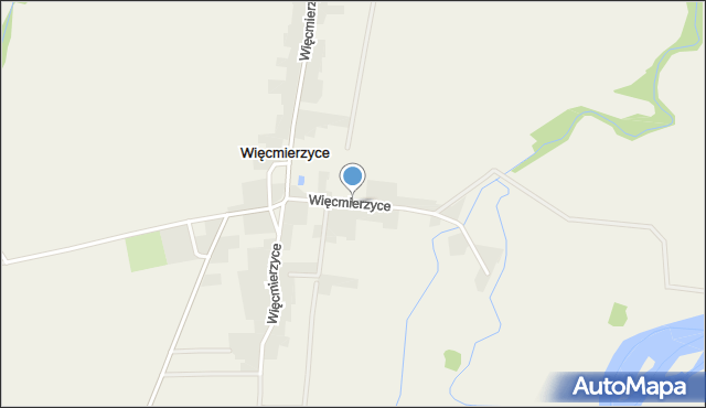 Więcmierzyce, Więcmierzyce, mapa Więcmierzyce