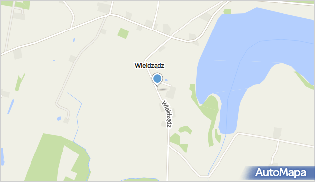 Wieldządz, Wieldządz, mapa Wieldządz