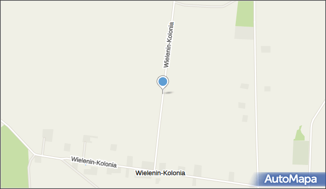 Wielenin-Kolonia, Wielenin-Kolonia, mapa Wielenin-Kolonia